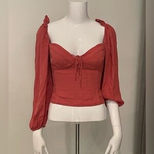 ARITZIA WILFRED CROP TOP